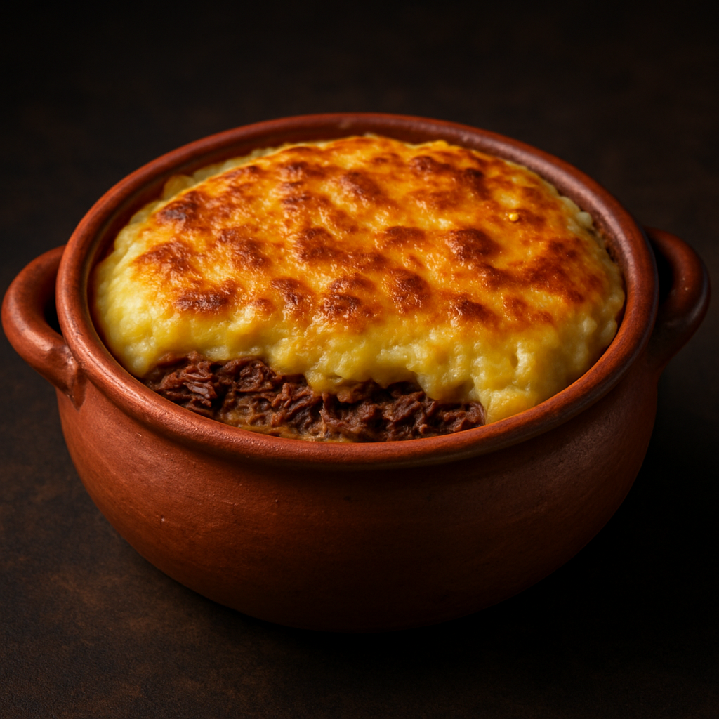 Escondidinho de Charque/Carne de Sol