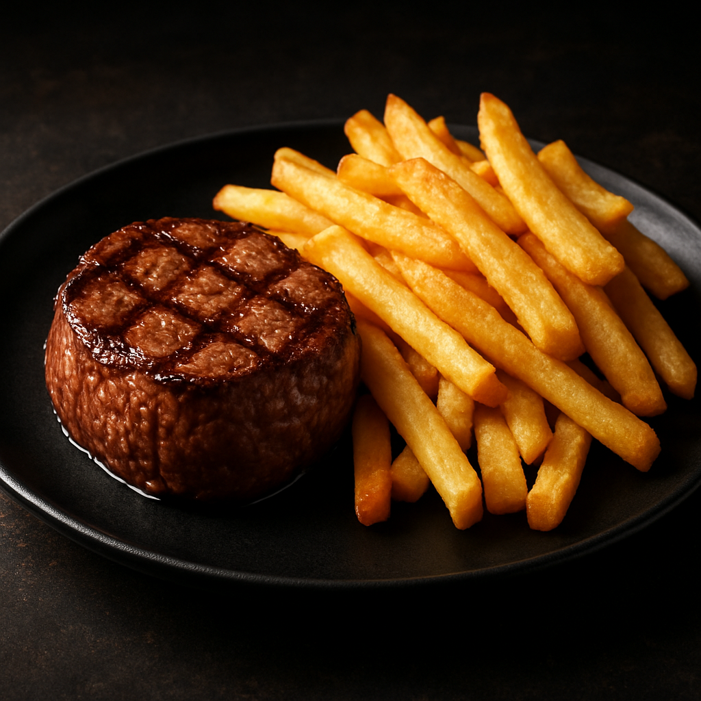 Filé com Fritas